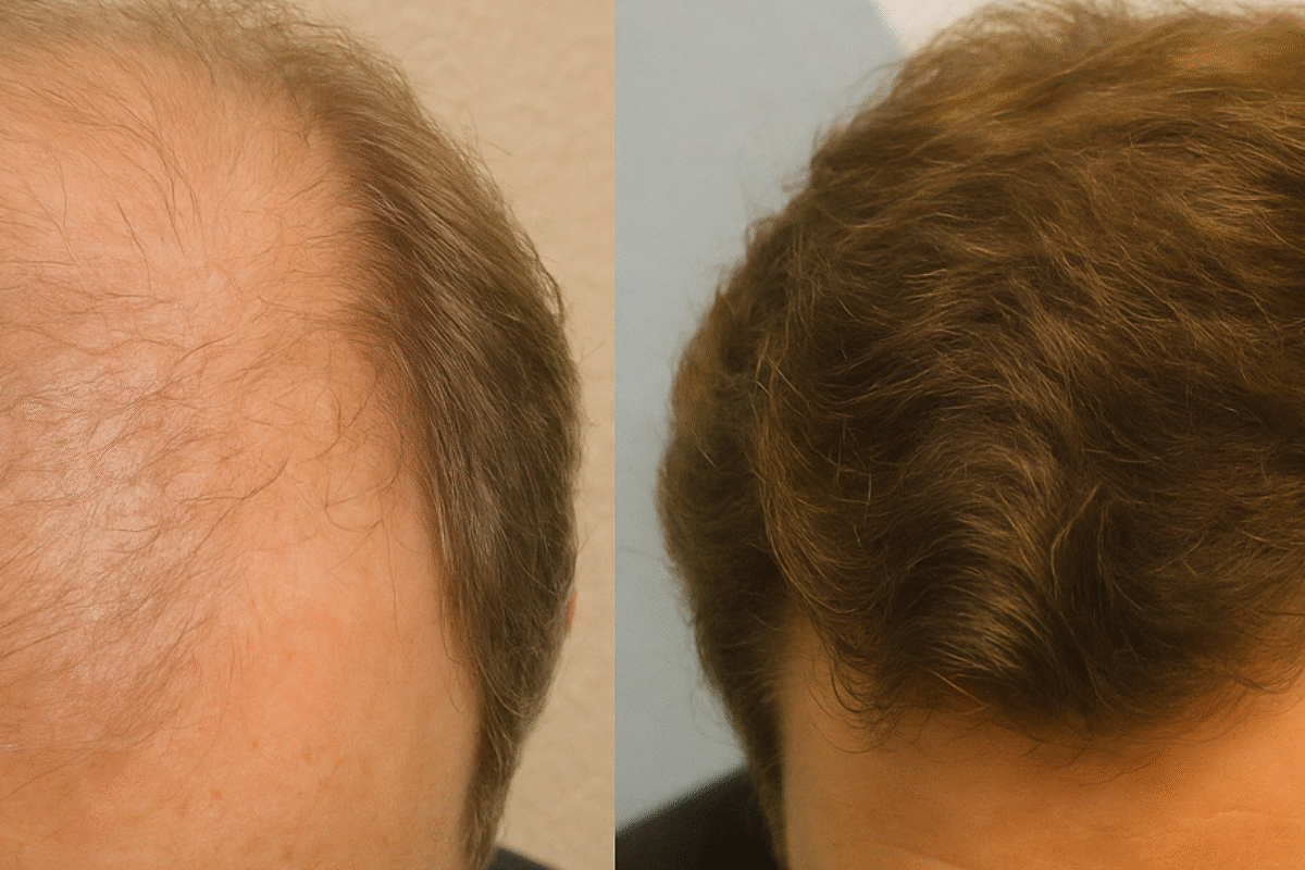 hair transplant sacramento before and after hairline